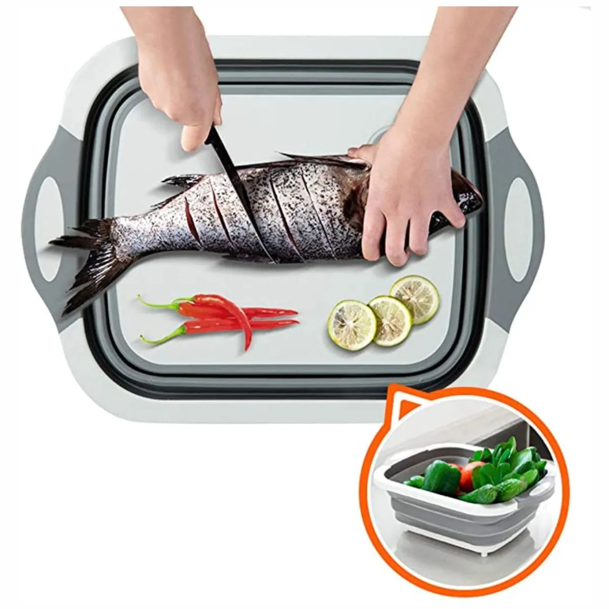 Tabla De Cocina Para Picar Cortar Plegab