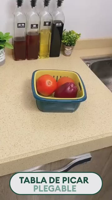 Tabla De Cocina Para Picar Cortar Plegab
